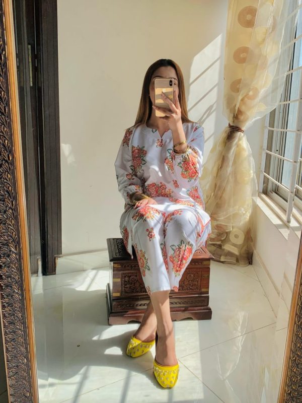 Women White Colour Dress