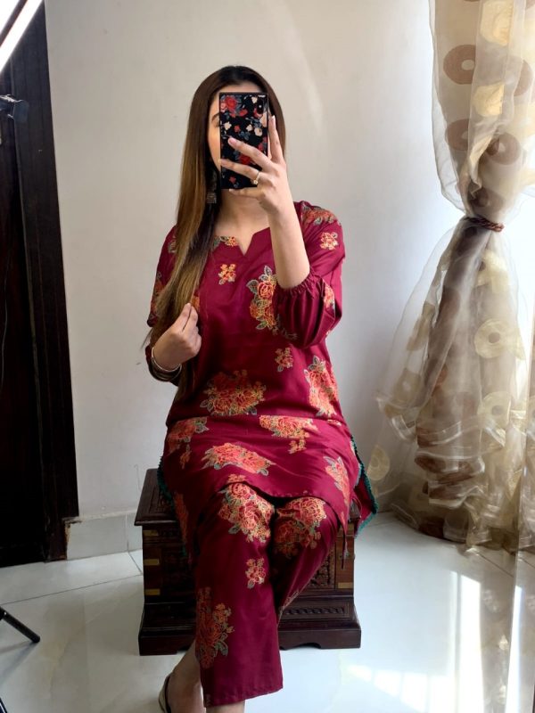 Women MAROON Colour Dress